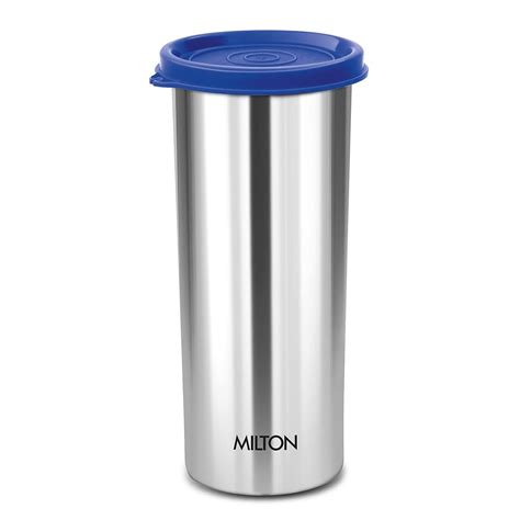 Buy MILTON Stainless Steel Tumbler with Lid, 530ml, BPA Free Water ...