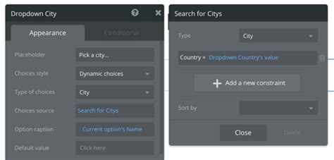 Image result for Dynamic Dropdown Filter