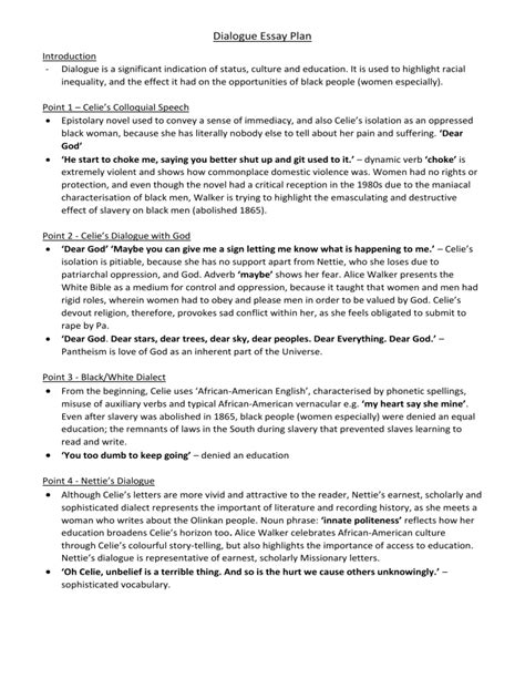 Dialogue Essay Example 的图像结果