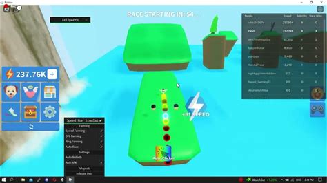 Speed Run Simulator Script 的图像结果