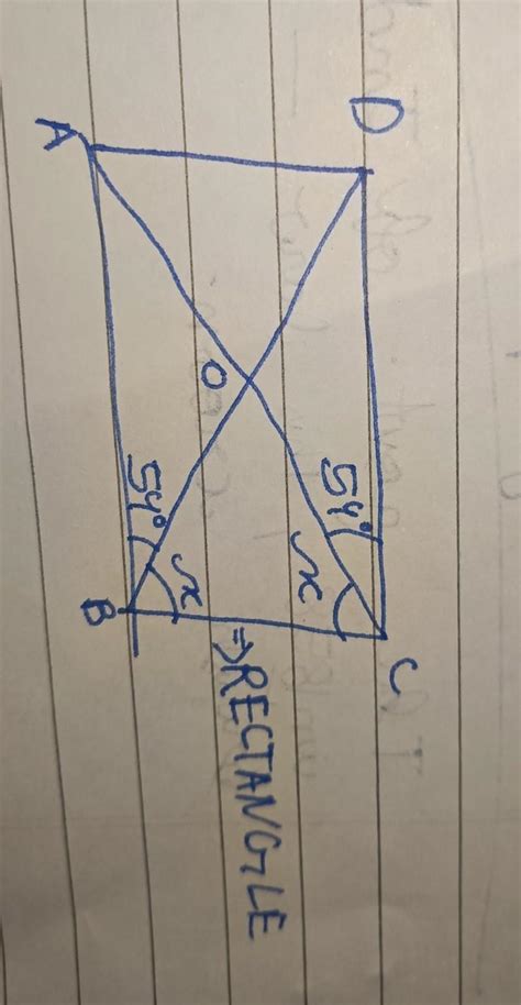 in this rectangle we can see that adjacent pair of angles is forming ...