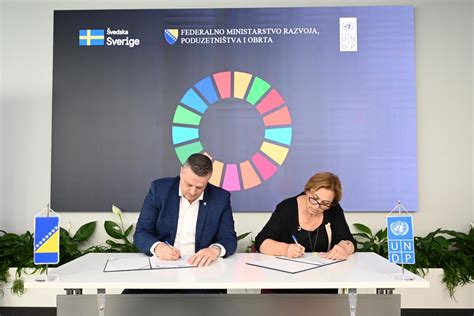 Federalno ministarstvo razvoja, poduzetništva i obrta, uz pomoć UNDP-a ...