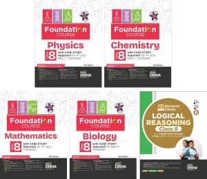 Foundation Course in Class 8 Physics, Chemistry, Mathematics & Biology ...