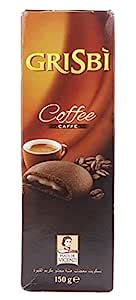 Grisbi Short Pastry Cookies Filled with Coffee Cream, 150g : Amazon.in ...