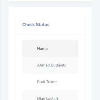 Status Check 的图像结果