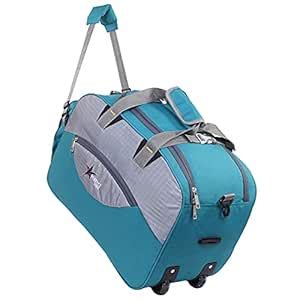 Buy Perfect star Rolling Duffle Bag, 70L Polyester Travel Luggage ...