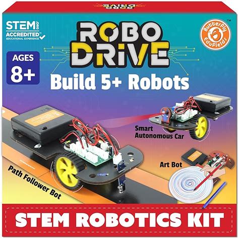 Butterfly EduFields 5in1 STEM Robotics kit | Robotics Kits for Kids ...