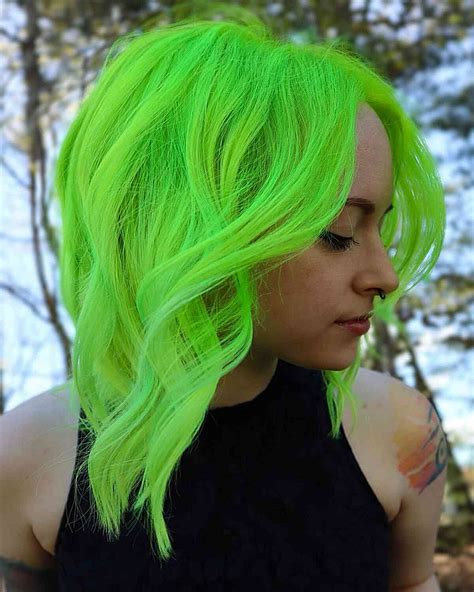 Green Hair Dye Blonde at Frank Keith blog