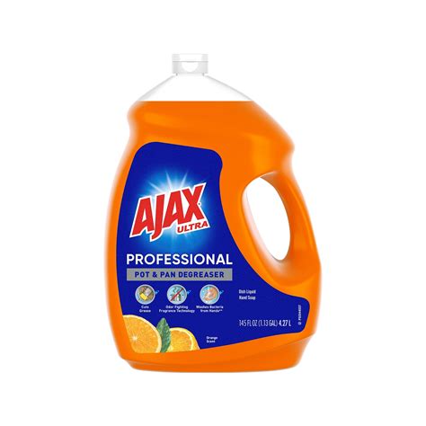 Ajax Ultra Professional Antibacterial Pot & Pan Dish Soap, Orange Scent ...