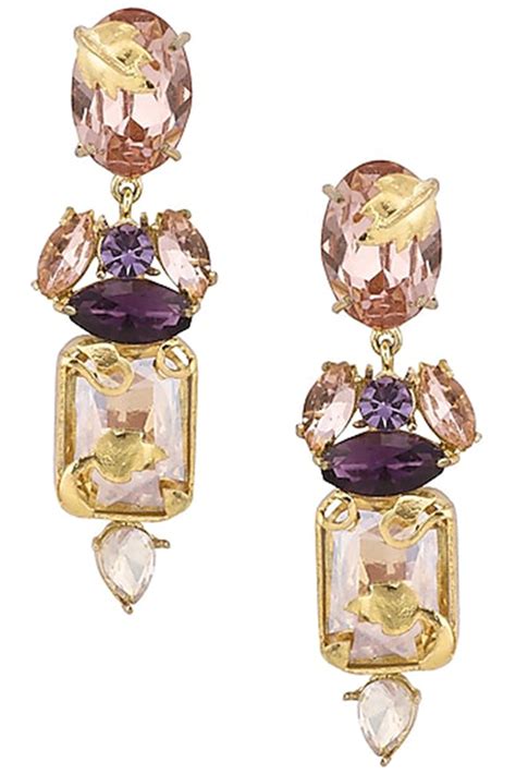 Blush Pink Bud Stem Earring – ORNAMAAS