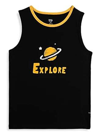 Buy XY Life Cotton Outer Vest for Boys, Relaxed Fit, Solid, LBOV03_5-6Y ...
