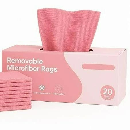 Reusable Microfiber Cleaning Cloths – 20 Pcs | Multi-Purpose Cleaning ...