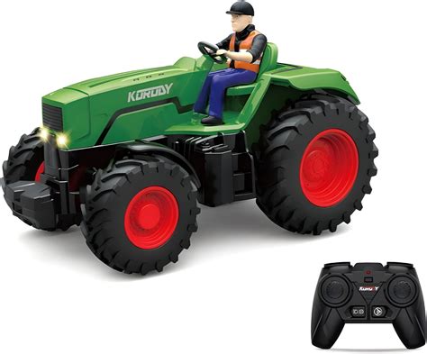 DYOMNIZY Remote Control Tractor Toy - RC Farmer Car: Expert Harvesting ...
