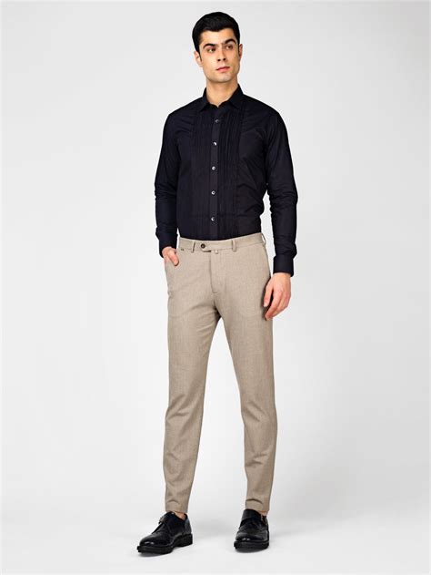 Harry Black Colour Tuxedo Shirt For Men – Prime Porter