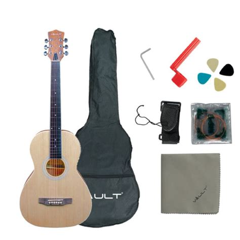 Buy Vault PA36 Parlor Body Compact Acoustic Guitar with Standard Scale ...