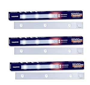 Halonix 3 Led Dimmable Rechargeable Motion Sensor Cabinet Light | USB-C ...