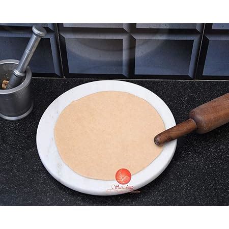 Buy Ellementry White Marble Chakla Belan with Stand|Kitchen Utensil ...