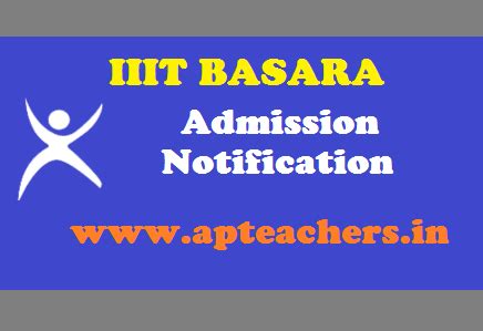IIIT Basara Admission Notification RGUKT IIIT Basara Admissions ...