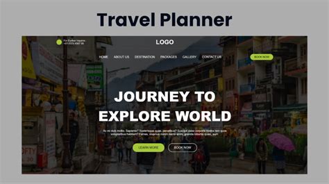 Image result for Create Travel Website Using HTML/CSS JS