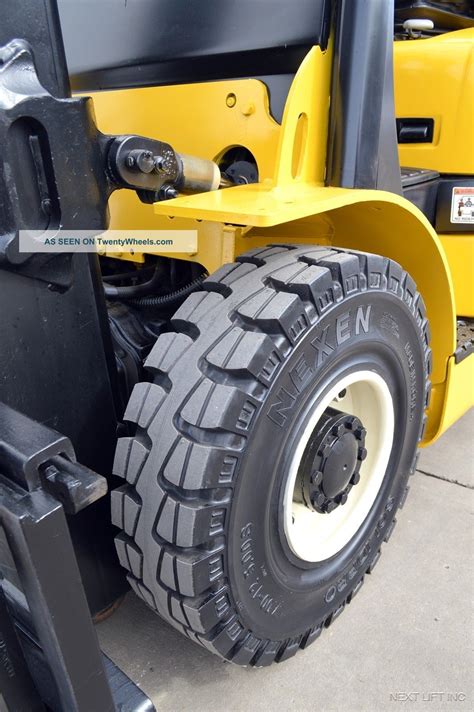 Yale Glp050 Veracitor 5000 Lb Lpg Pneumatic Forklift 5, 000 Lb Air Tires