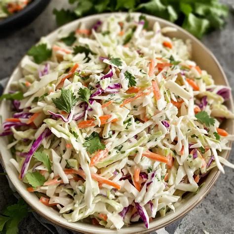 Easy Cilantro Lime Coleslaw Recipe (10-Minutes)