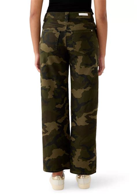 183rd & Laurel Women's Low Rise Baggy Pants with Belt Loops | Belk