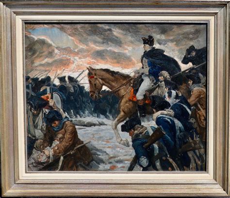 Edmund Ward - Washington at Valley Forge For Sale at 1stDibs | washington at valley forge ... - painting of washington at valley forge