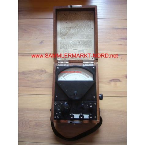 Wehrmacht field measuring device (current measuring device ...