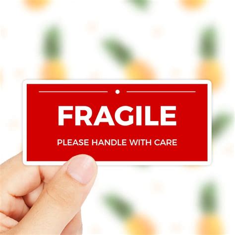 Buy Handle With Care Sticker Online In India - Etsy India