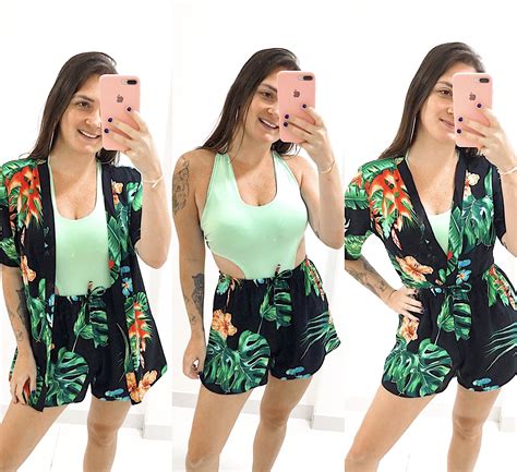 LOOK 3 em 1 | Fashion, Rompers, Cover up