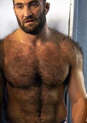 Chest hairy muscular