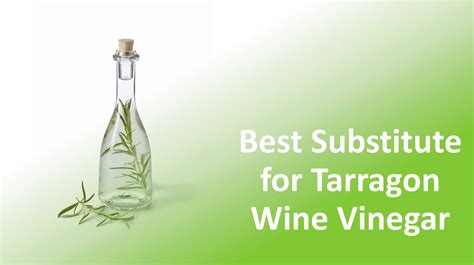 Best Substitutes For Tarragon Vinegar - Food Champs