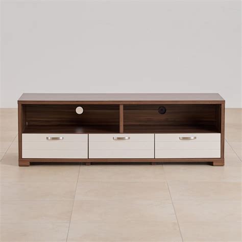 Buy (Refurbished) Akron Crystal TV Unit - Brown from Home Centre at ...