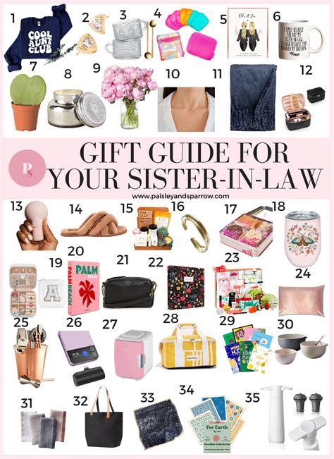 35 perfect gifts for your sister in law 2023 – Artofit