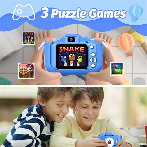 Buy MgaoLo Kids Camera Toys for 3-12 Years Old Children Boys Girls,HD ...