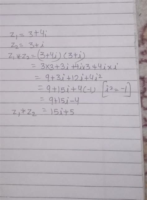 In complex number, if z1 = 3 + 4i and z2 = 3 + i, then find modulus of ...