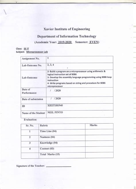 Computer Organization and Architecture Assignment - Bachelor of ...