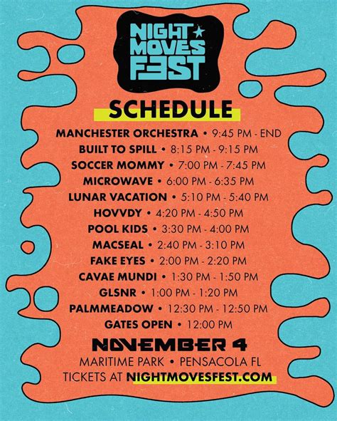 The Scoop On All Things Night Moves Fest This Weekend!