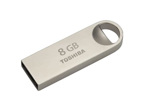 Toshiba TransMemory U401 Metal USB 2.0 Flash Drive (THN-U401S0080U4 ...
