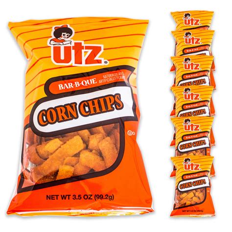 Utz BBQ Corn Chips - Crispy, Crunchy Delicious BBQ Corn Flavors - 7, 3 ...