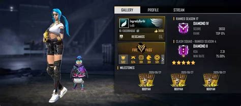 Ingredy Barbi Games’ Free Fire ID, stats, K/D ratio and more