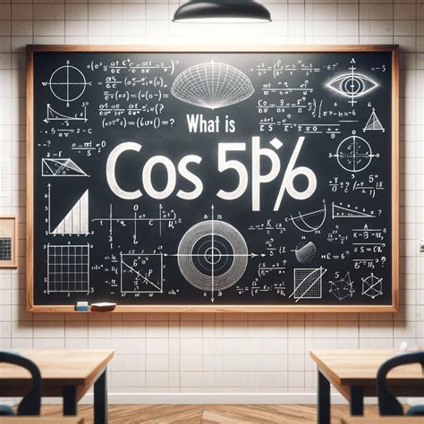 What is cos 5pi 6? 2 Easy Methods