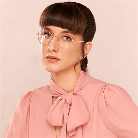 Shop online for Rose Gold Pink Full Rim Square John Jacobs Pro Titanium ...