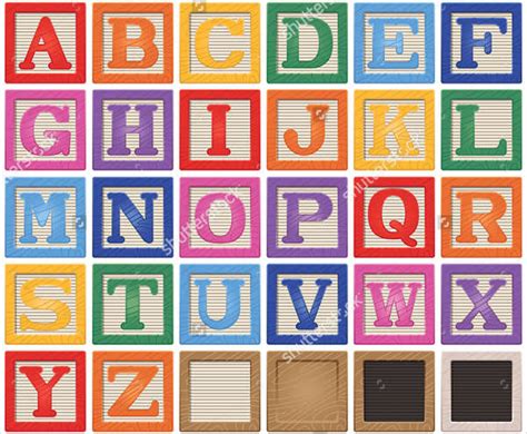 Block Alphabet Letters Printable - Printable Free Templates