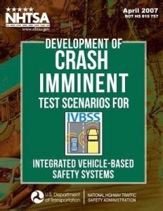 Development of Crash Imminent Test Scenarios for Integrated Vehicle ...