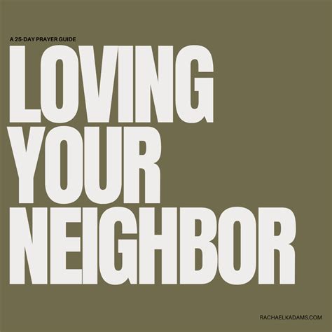 Loving Your Neighbor: A 25-Day Prayer Guide for Showing God's Love ...