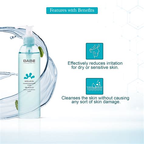 Buy Babe Micellar Gel 90 ml Online | Face Cleansers - Phimedy