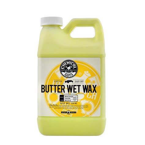 Chemical Guys Jeep Gladiator Butter Wet Wax Warm and Deep Carnauba Shine; 64-Ounce WAC_201_64
