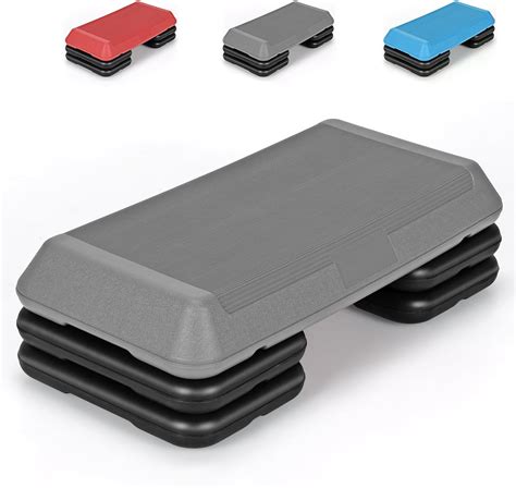 GYMAX Adjustable Aerobic Step Platform with India | Ubuy