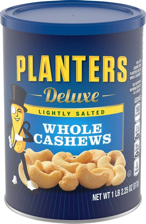 Amazon.com : PLANTERS Lightly Salted Cashew Halves & Pieces, Party ...